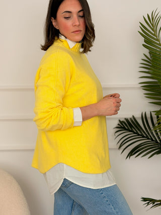 Jersey punto amarillo | Claudia