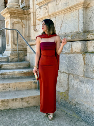 Vestido hombreras | Oysh