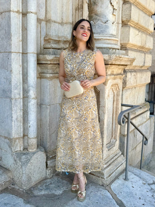Vestido midi tul | Menorca