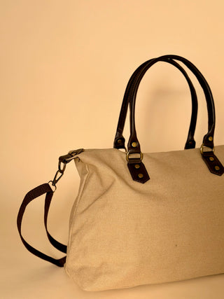 Bolso shopper beige | Wis