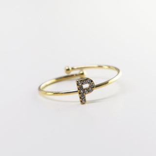 Anillo personalizado letter | Lux