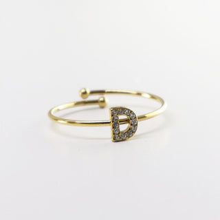 Anillo personalizado letter | Lux