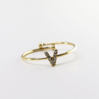 Anillo personalizado letter | Lux