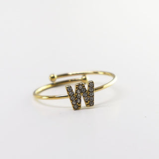 Anillo personalizado letter | Lux