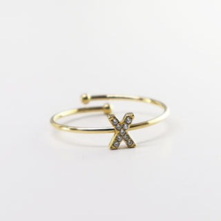 Anillo personalizado letter | Lux