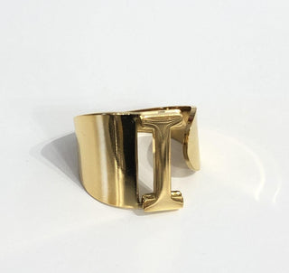 Anillo personalizado letter | Scar