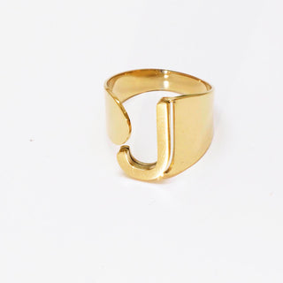 Anillo personalizado letter | Scar