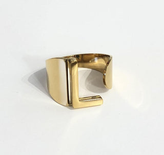 Anillo personalizado letter | Scar