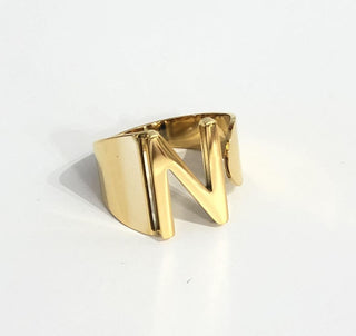 Anillo personalizado letter | Scar