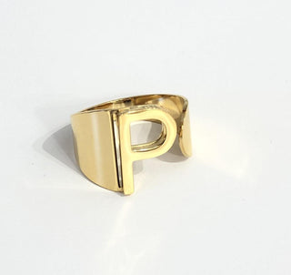 Anillo personalizado letter | Scar