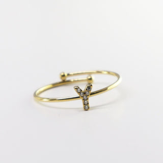 Anillo personalizado letter | Lux