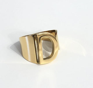Anillo personalizado letter | Scar