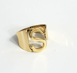 Anillo personalizado letter | Scar