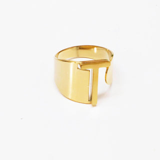 Anillo personalizado letter | Scar