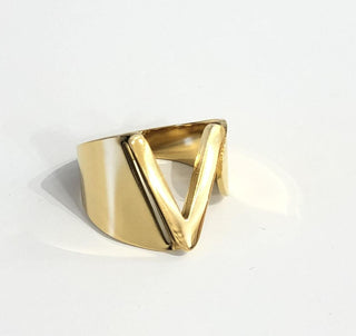 Anillo personalizado letter | Scar