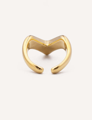 Anillo golden | Thia - Alalá Moda Mujer