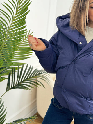 Anorak acolchado azul | Clyde - Alalá Moda Mujer