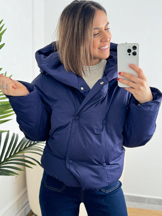 Anorak acolchado azul | Clyde - Alalá Moda Mujer