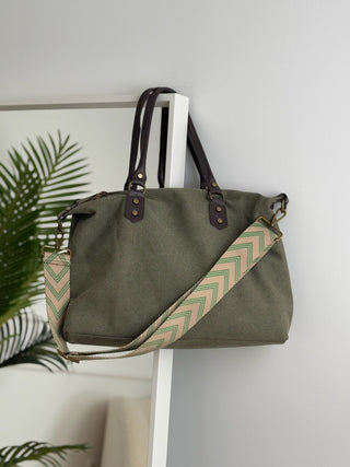 Asa bolso verde | Mairen - Alalá Moda Mujer