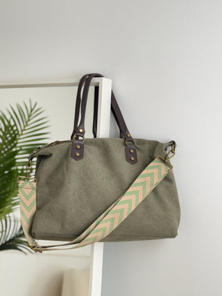 Asa bolso verde | Mairen - Alalá Moda Mujer