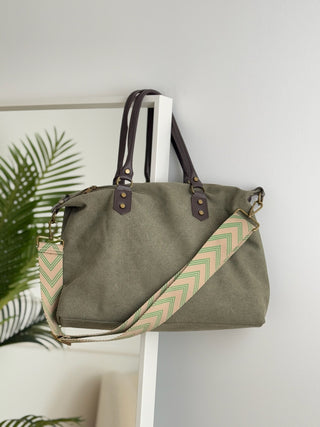 Asa bolso verde | Mairen - Alalá Moda Mujer