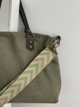 Asa bolso verde | Mairen - Alalá Moda Mujer