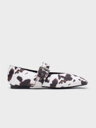 Bailarinas print Cow | Petty - Alalá Moda Mujer