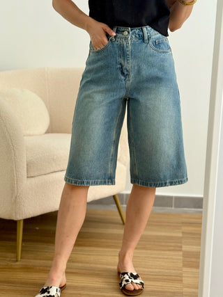 Bermuda Denim | Nuit - Alalá Moda Mujer