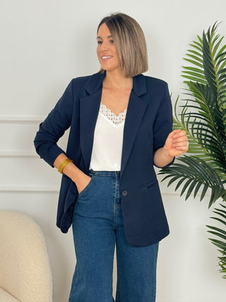 Blazer azul marina| Special - Alalá Moda Mujer