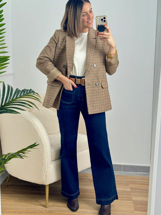 Blazer pata de gallo | Tes - Alalá Moda Mujer