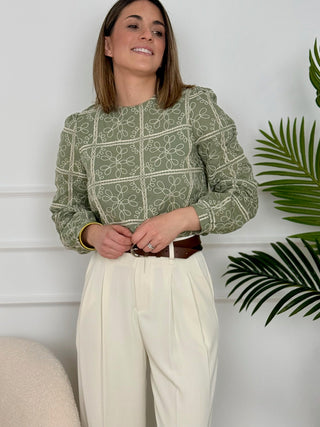 Blusa bordados | Gaya - Alalá Moda Mujer