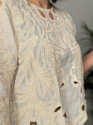 Blusa bordados | Mawi - Alalá Moda Mujer