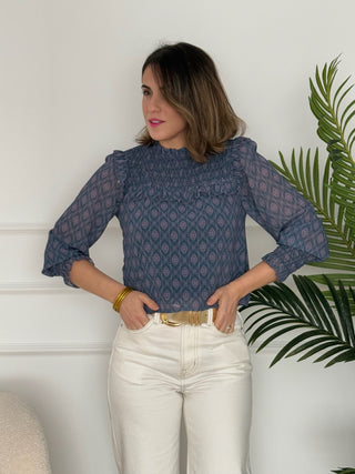 Blusa estampada | Kellia - Alalá Moda Mujer