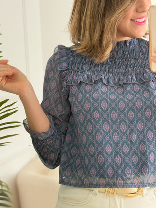 Blusa estampada | Kellia - Alalá Moda Mujer