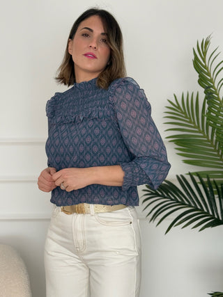 Blusa estampada | Kellia - Alalá Moda Mujer