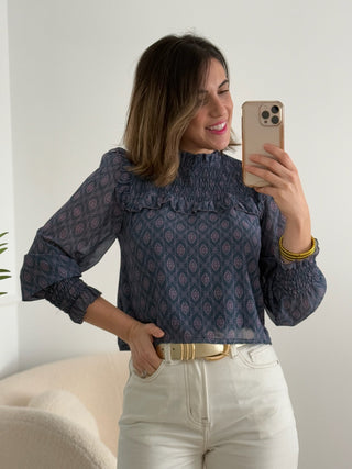 Blusa estampada | Kellia - Alalá Moda Mujer