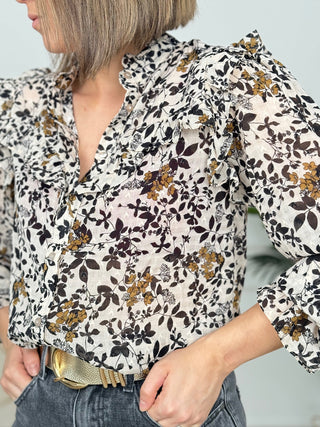 Blusa print floral | Roma - Alalá Moda Mujer