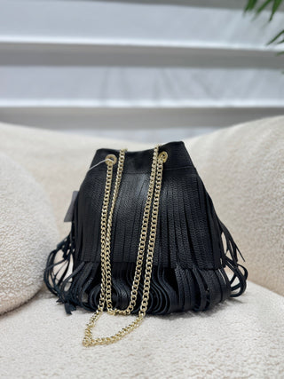 Bolso saco negro | Gabin - Alalá Moda Mujer