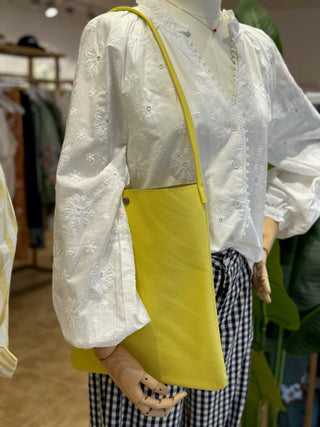 Bolso Shopper amarillo | Anya - Alalá Moda Mujer