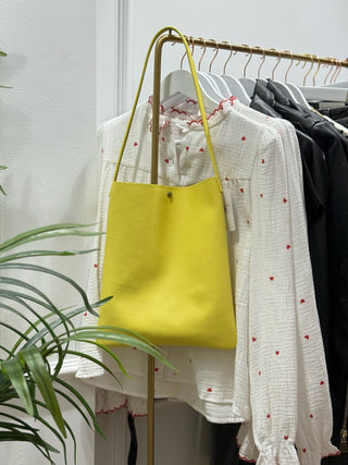 Bolso Shopper amarillo | Anya - Alalá Moda Mujer