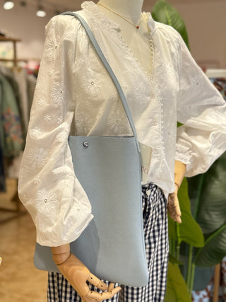 Bolso Shopper azul | Anya - Alalá Moda Mujer