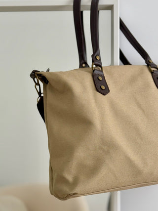 Bolso shopper beis | Wis - Alalá Moda Mujer