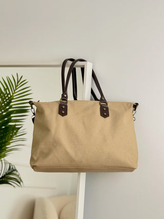 Bolso shopper beis | Wis - Alalá Moda Mujer