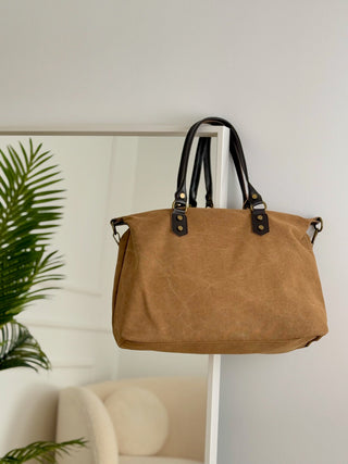 Bolso shopper camel| Wis - Alalá Moda Mujer