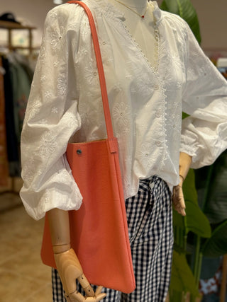 Bolso Shopper Coral | Anya - Alalá Moda Mujer