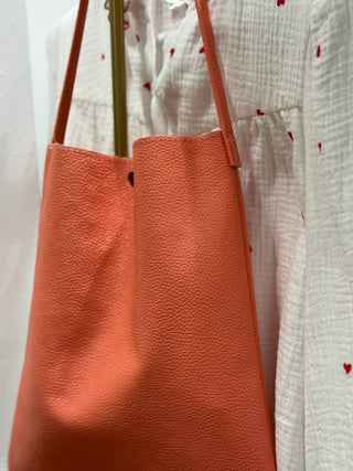 Bolso Shopper Coral | Anya - Alalá Moda Mujer