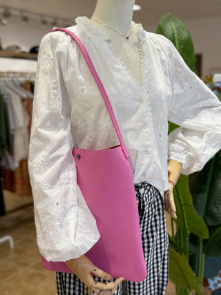 Bolso Shopper rosa | Anya - Alalá Moda Mujer