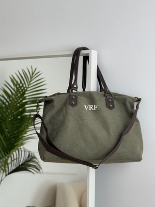 Bolso shopper verde | Wis - Alalá Moda Mujer