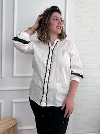 Camisa abotonada | Tina - Alalá Moda Mujer