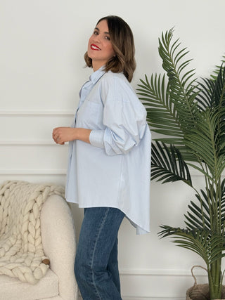 Camisa azul | Estela - Alalá Moda Mujer